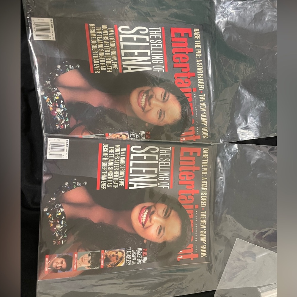 1995 Selena Quintanilla vintage memorabilia magazine